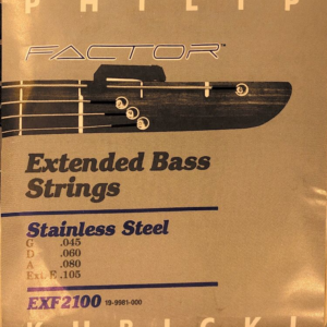 Philip Kubicki Factor EXF2100 Stainless Steel Extended Bass Strings
