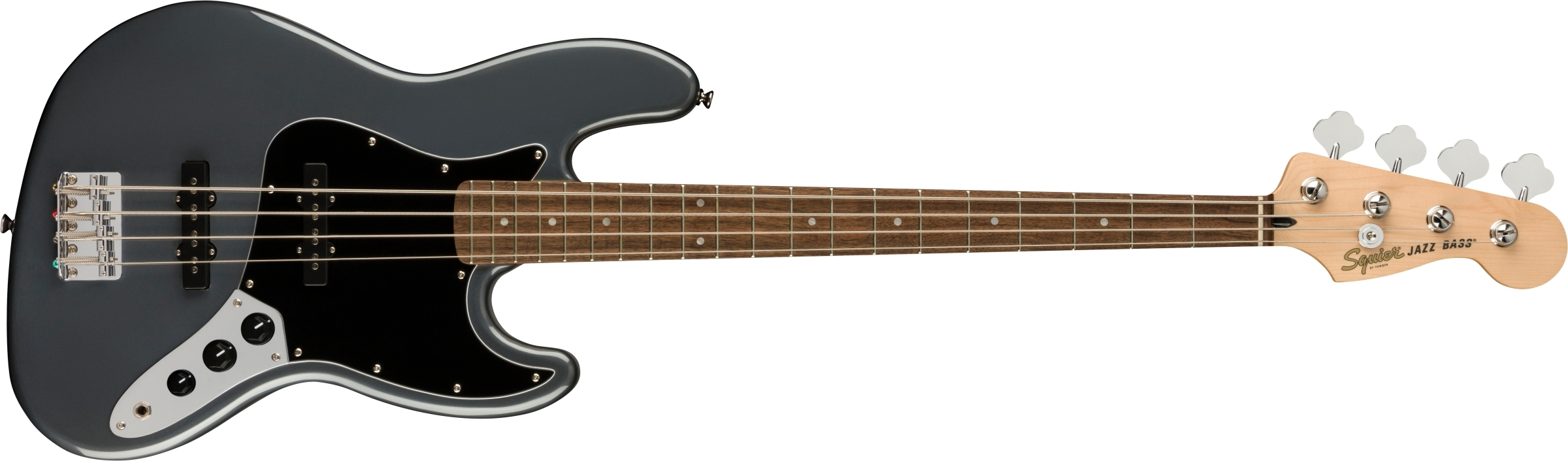Squier Affinity Series Jazz Bass Charcoal Frost Metallic
