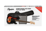 Squier Affinity Series Precision Bass PJ Pack R15 3-Color Sunburst