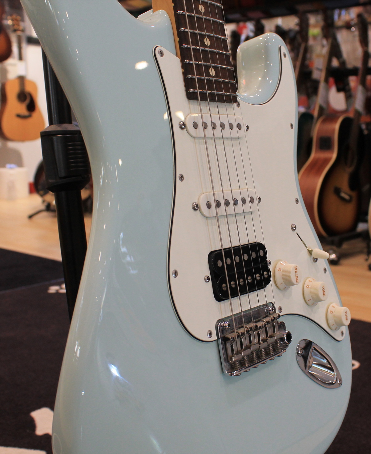 Suhr Classic Pro HSS Sonic Blue 2017 USATO cod. 1022 - immagine 3