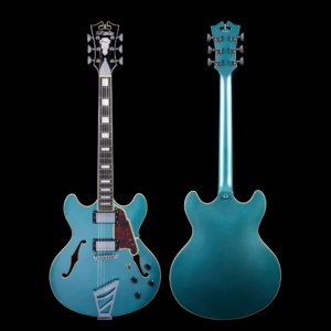 D'Angelico DAPDCOTCTCB Premier DC Semi-hollow Electric Guitar Ocean Turquoise