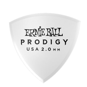 Ernie Ball 9337 Plettri Prodigy Shield White 2,0 mm