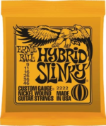 Ernie Ball Hybrid Slinky Guitar Strings 2222