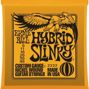 Ernie Ball Hybrid Slinky Guitar Strings 2222