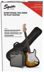 Squier Stratocaster Pack Brown Sunburst Ex demo