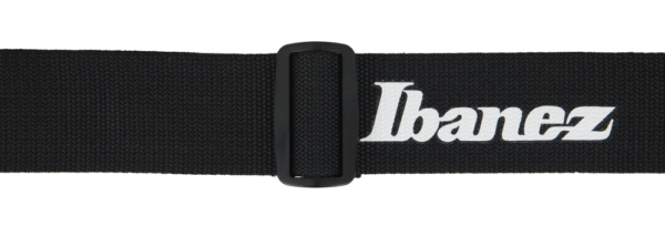 Ibanez Guitar Strap Black With White Logo