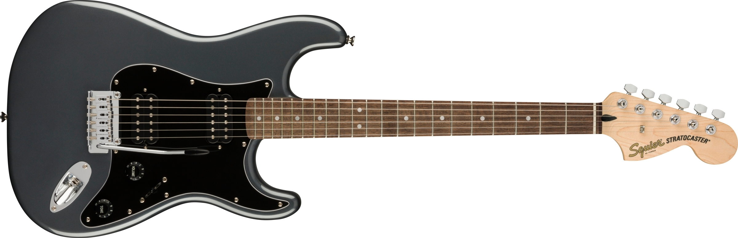 Squier Affinity Series Stratocaster HH Charcoal Frost Metallic