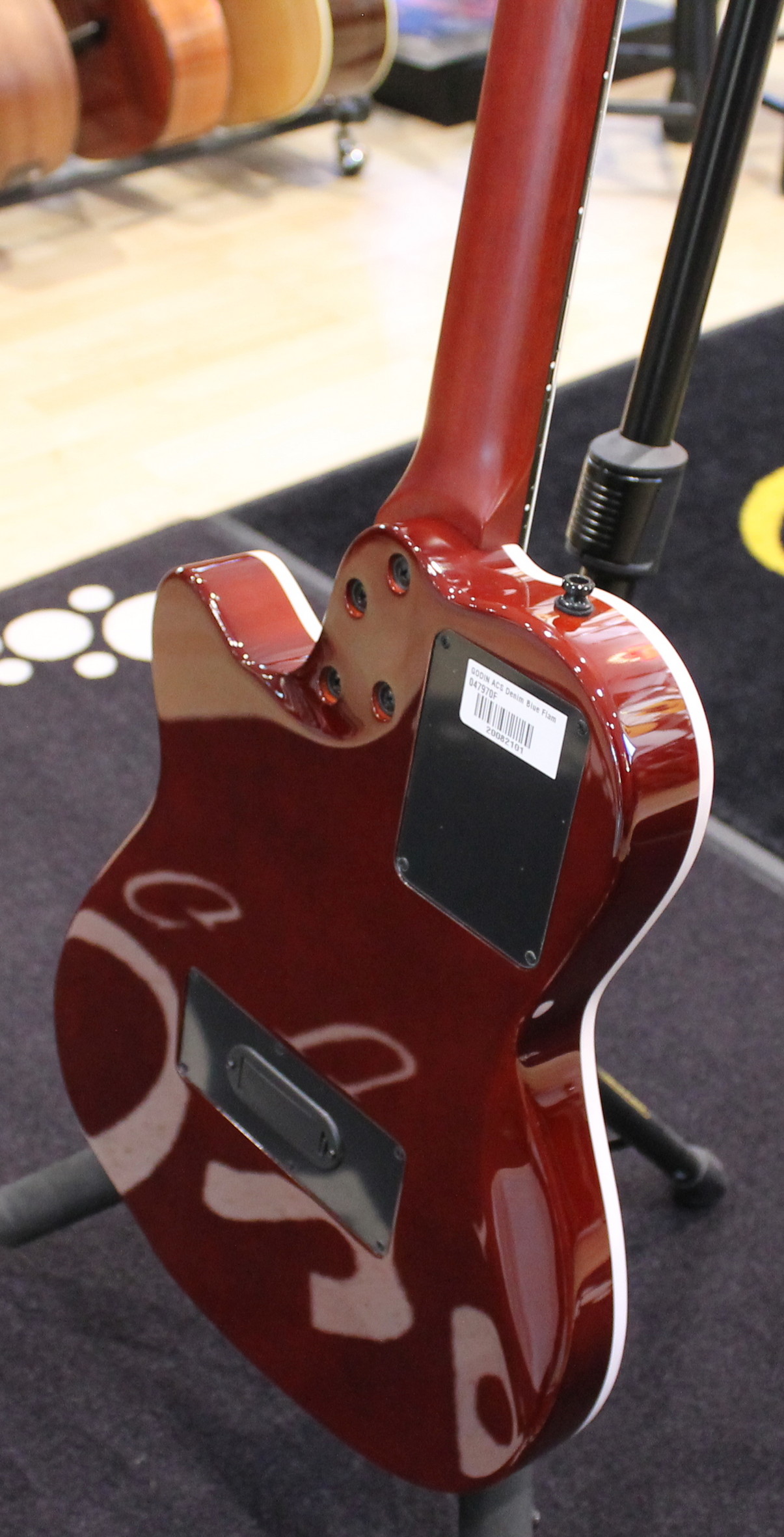 Godin ACS Nylon Denim Blue Flame USATO cod. 23422 - immagine 10