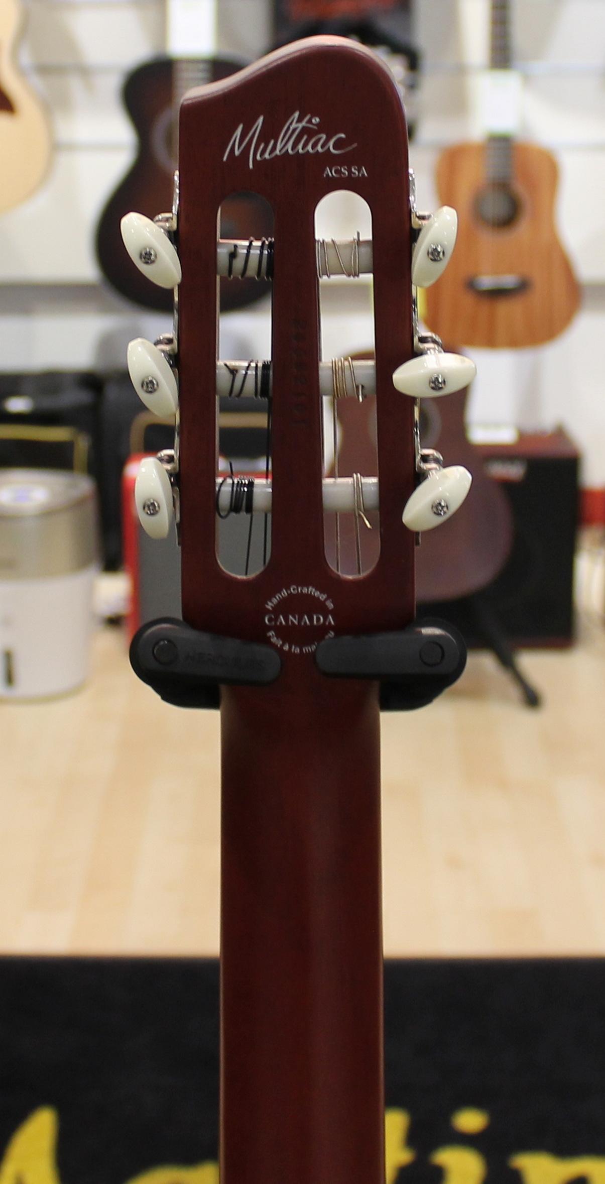 Godin ACS Nylon Denim Blue Flame USATO cod. 23422 - immagine 13