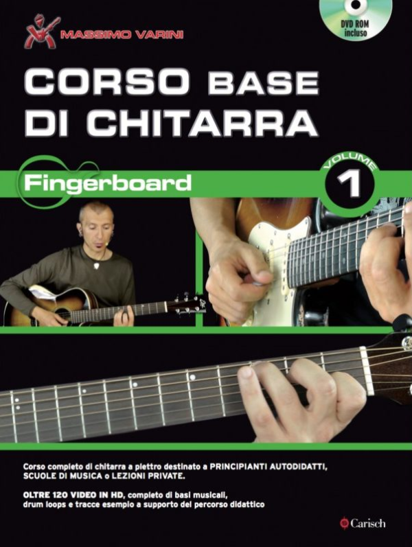 Corso Base di Chitarra Fingerboard Vol.1 ML3583 M.Varini +DVD Rom