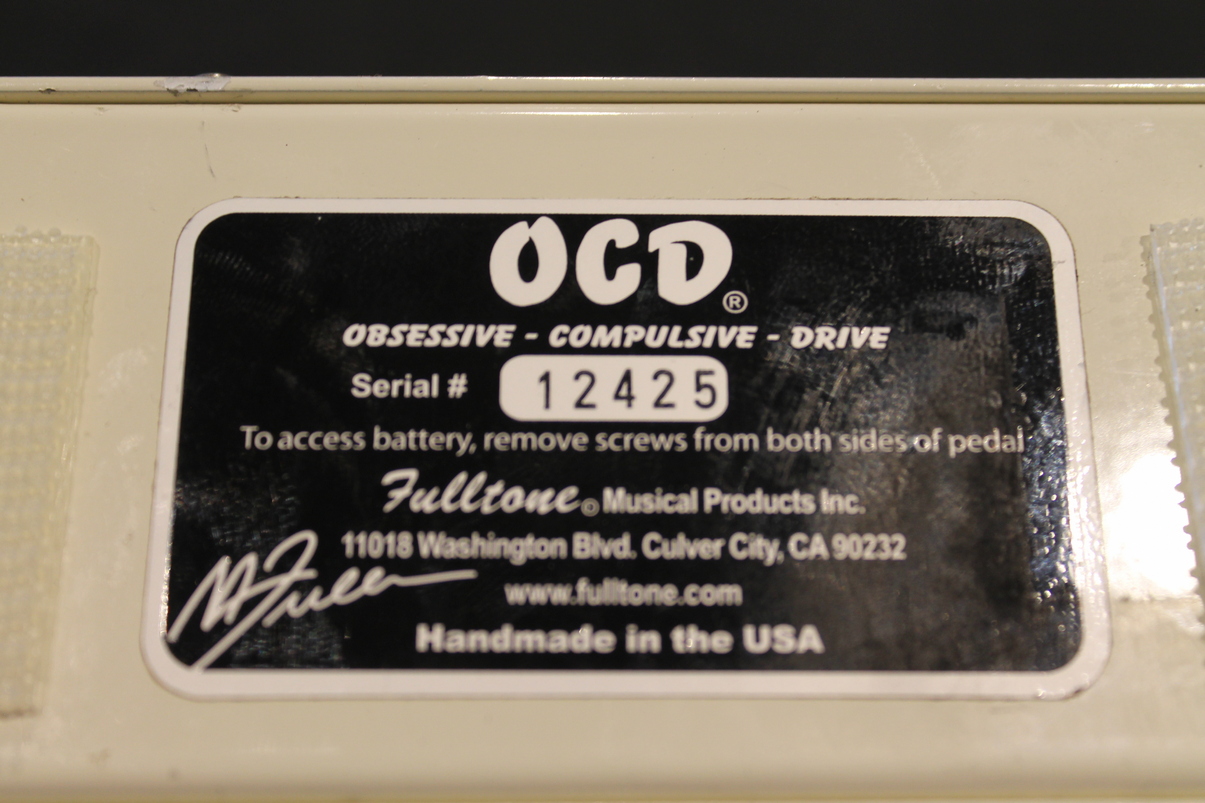 Fulltone OCD 1.3 USATO cod. 38722 - immagine 5