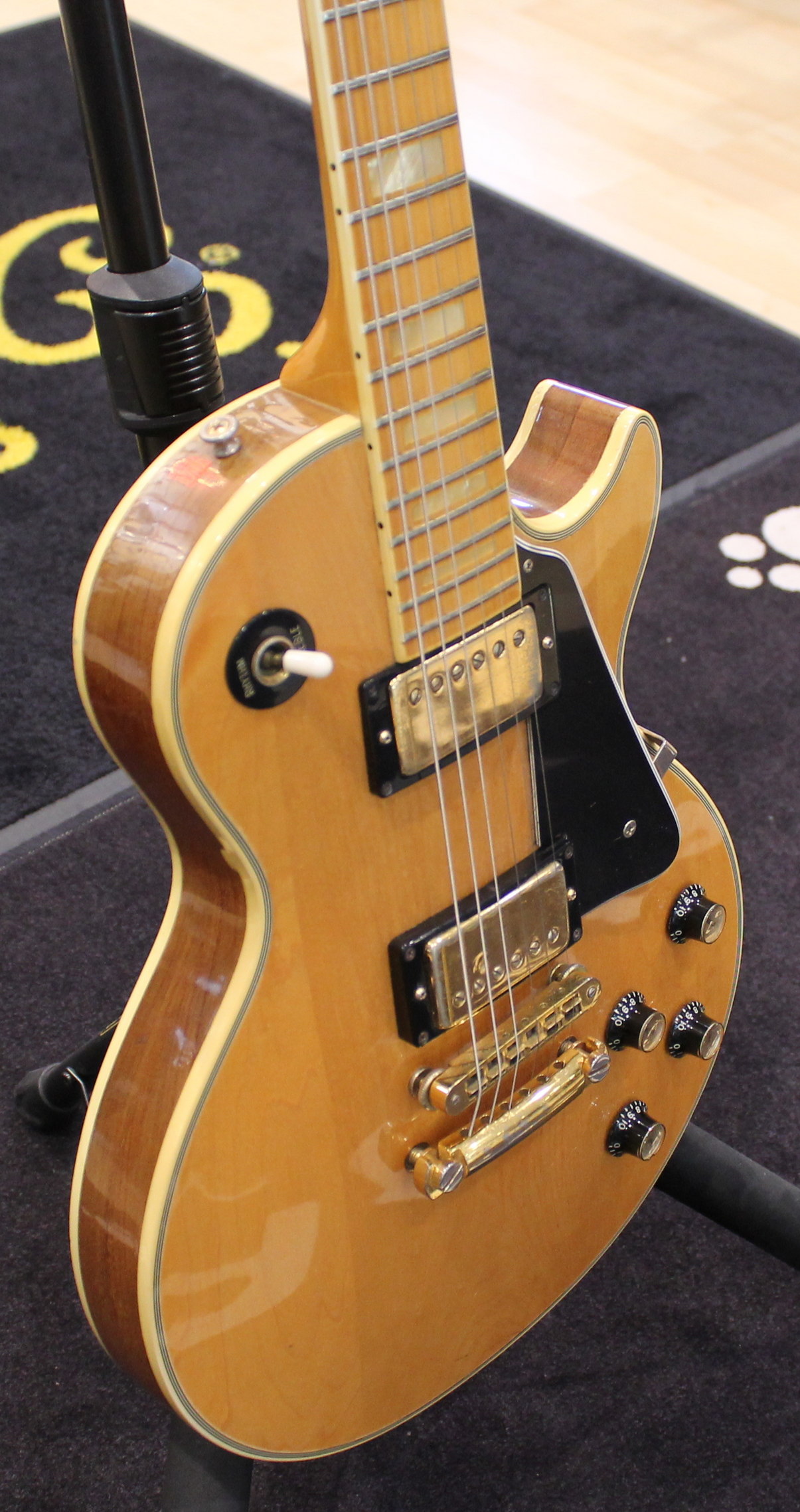 Gibson Les Paul Custom Natural Maple Neck 1976 USATO cod. 42722 - immagine 2