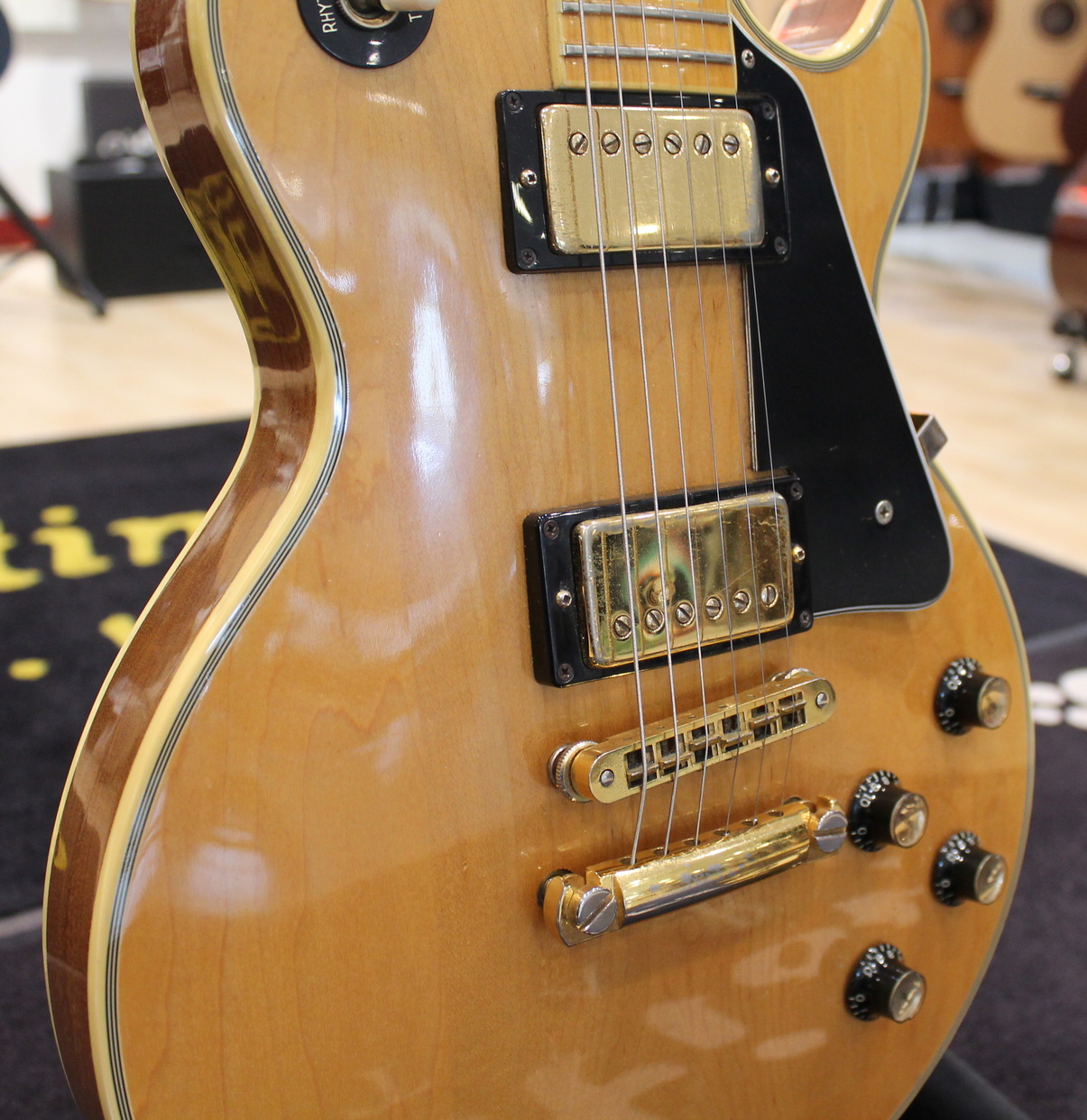 Gibson Les Paul Custom Natural Maple Neck 1976 USATO cod. 42722 - immagine 3