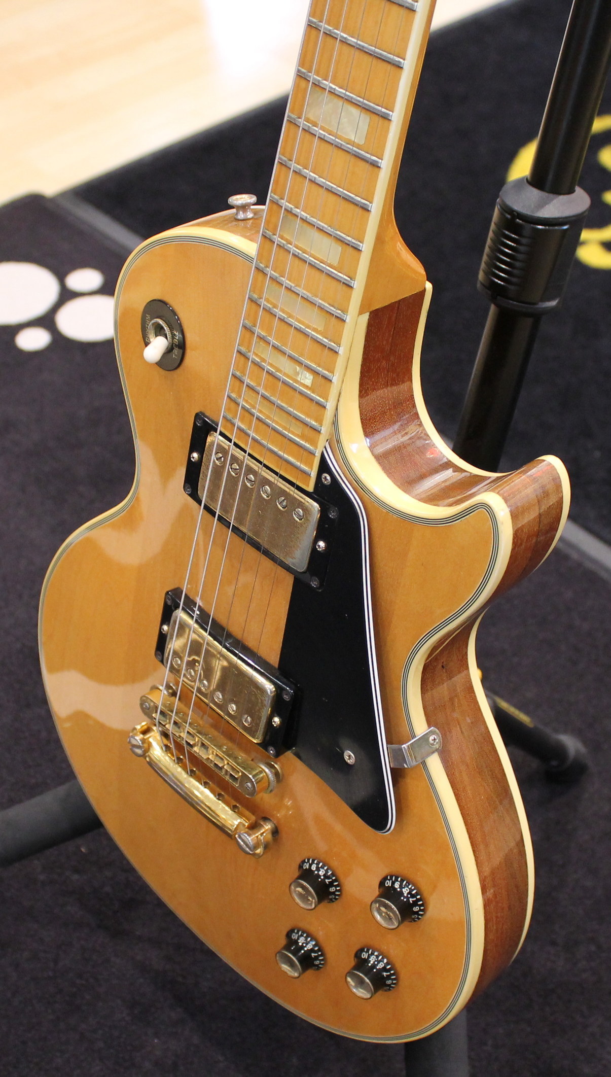 Gibson Les Paul Custom Natural Maple Neck 1976 USATO cod. 42722 - immagine 4