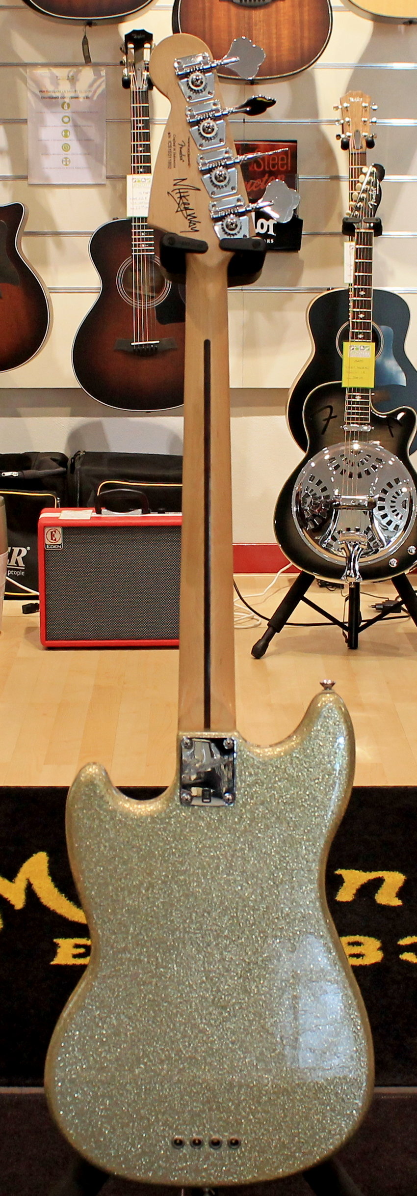 Squier Mustang Bass Mikey Way Signature USATO cod. 34922 - immagine 8