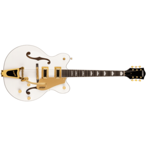 Gretsch G5422TG Electromatic Classic Hollow Body Double-Cut with Bigsby and Gold Hardware Snowcrest White