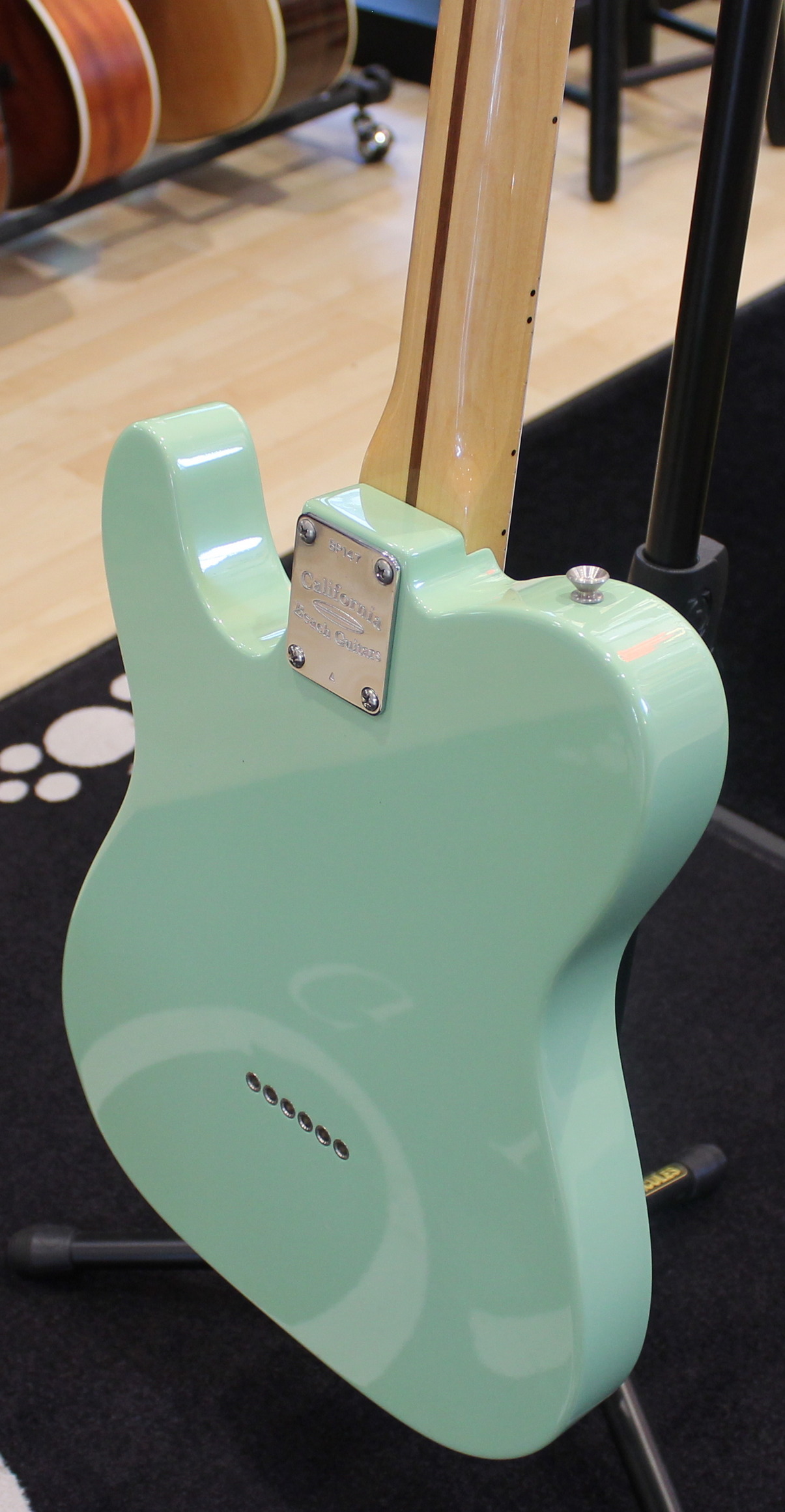 Fender California Beach '52 Telecaster Pacific Green Surf USATO cod. 53422 - immagine 11