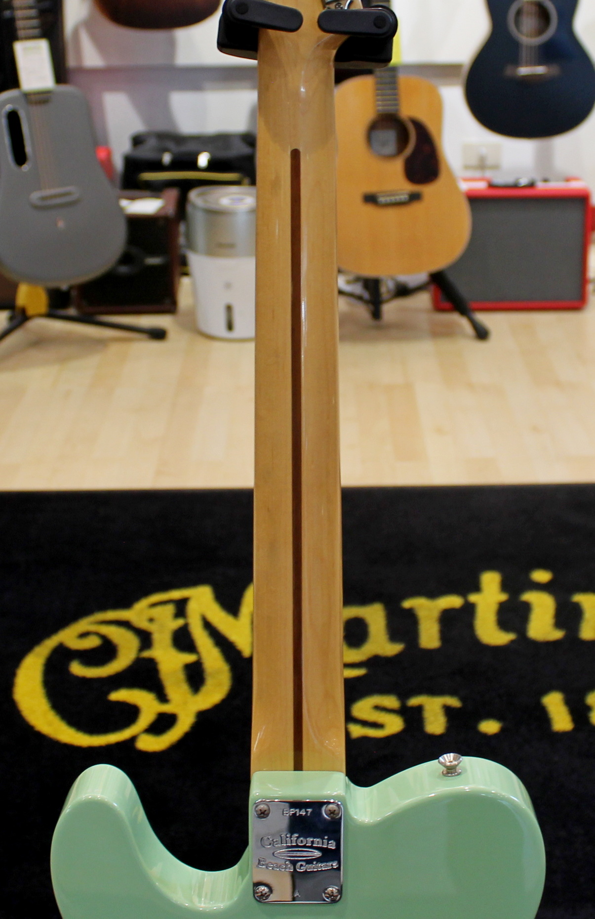 Fender California Beach '52 Telecaster Pacific Green Surf USATO cod. 53422 - immagine 13