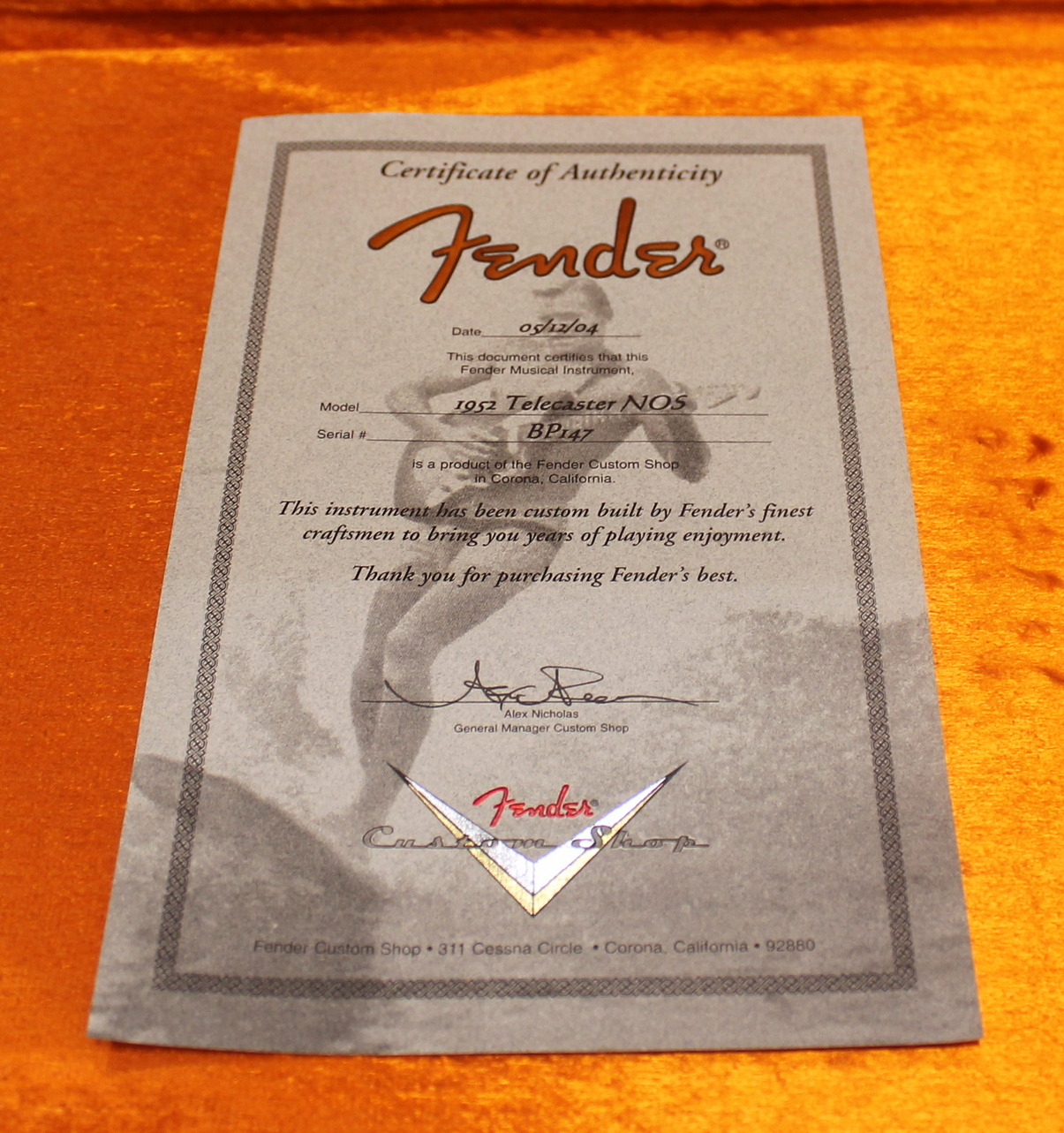 Fender California Beach '52 Telecaster Pacific Green Surf USATO cod. 53422 - immagine 16