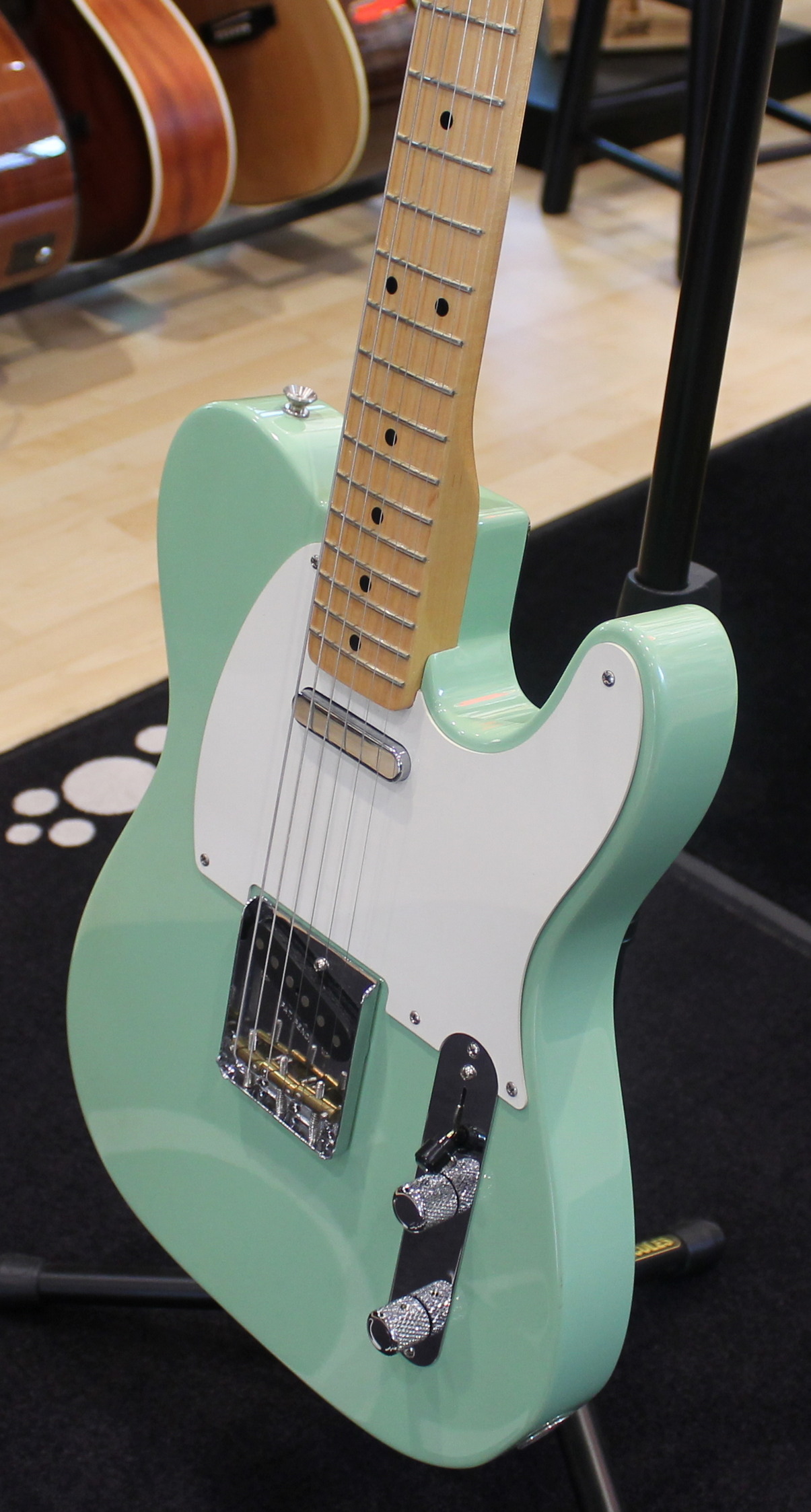 Fender California Beach '52 Telecaster Pacific Green Surf USATO cod. 53422 - immagine 4