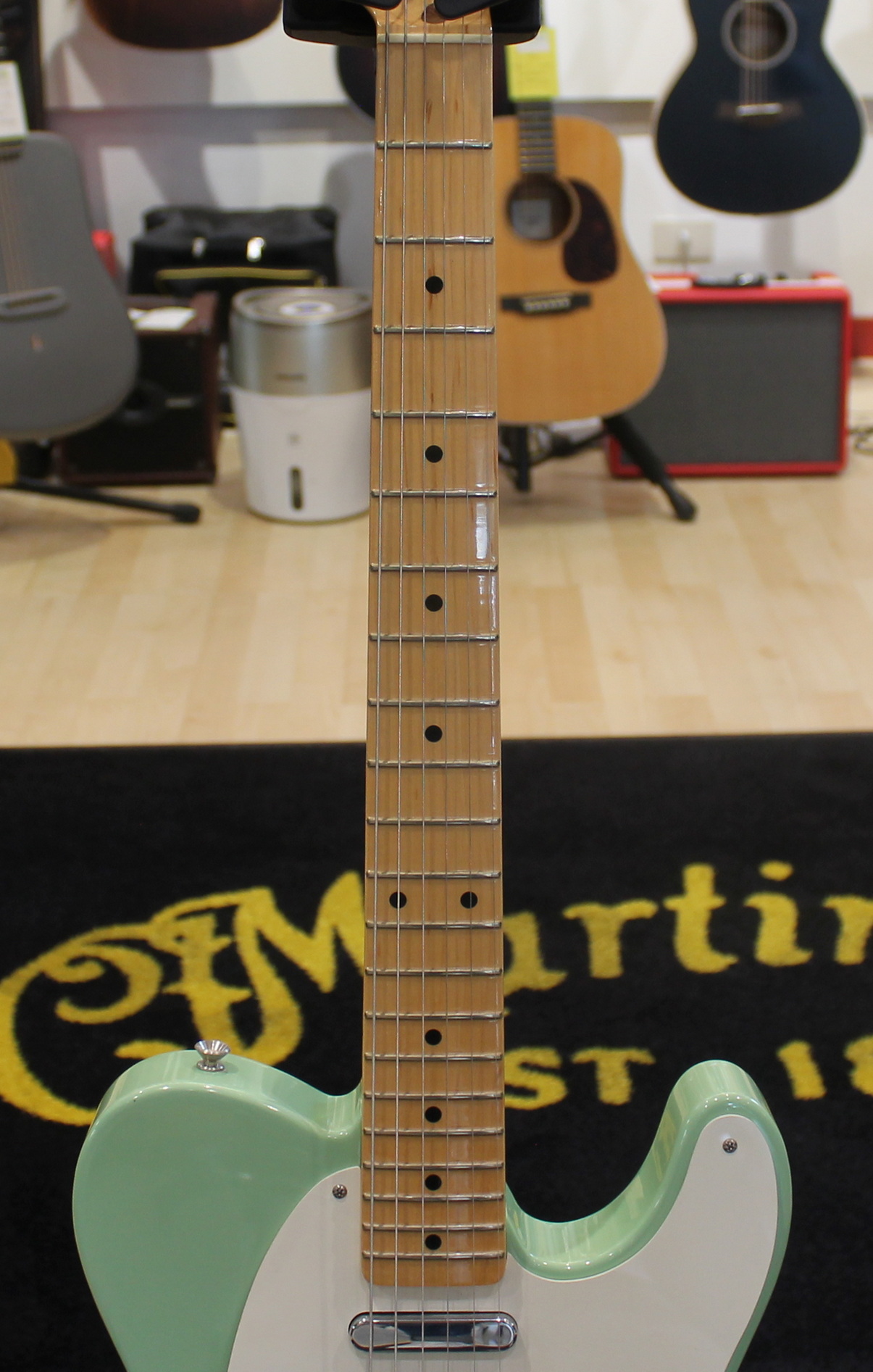 Fender California Beach '52 Telecaster Pacific Green Surf USATO cod. 53422 - immagine 7