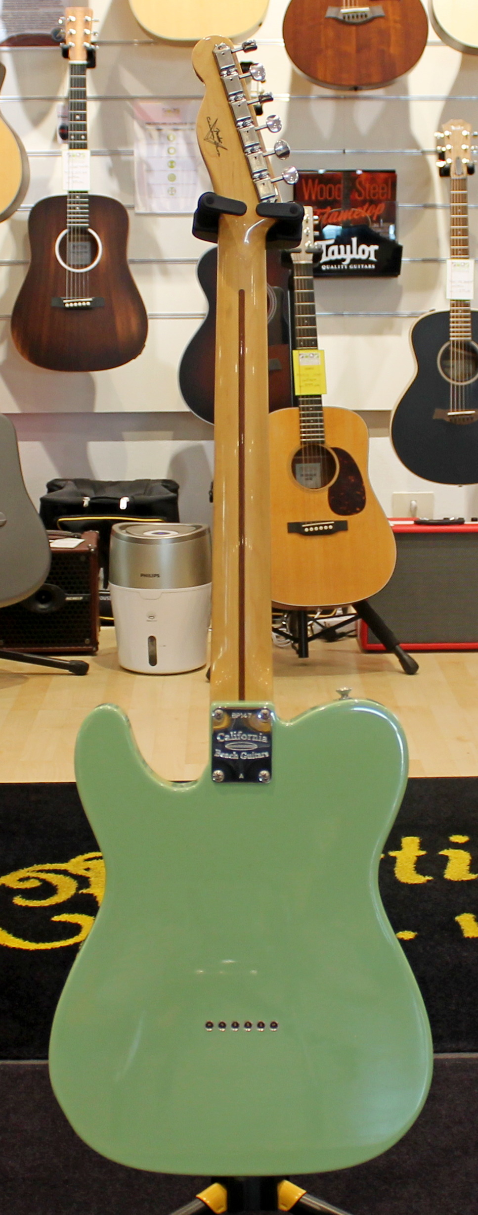 Fender California Beach '52 Telecaster Pacific Green Surf USATO cod. 53422 - immagine 9