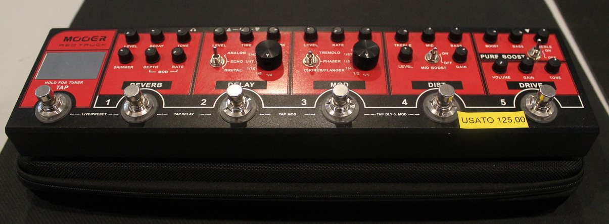 Mooer Red Truck USATO cod. 51922