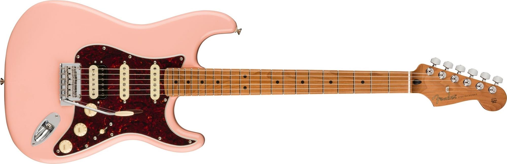 Fender Deluxe Player Stratocaster HSS Roasted MN Shell Pink