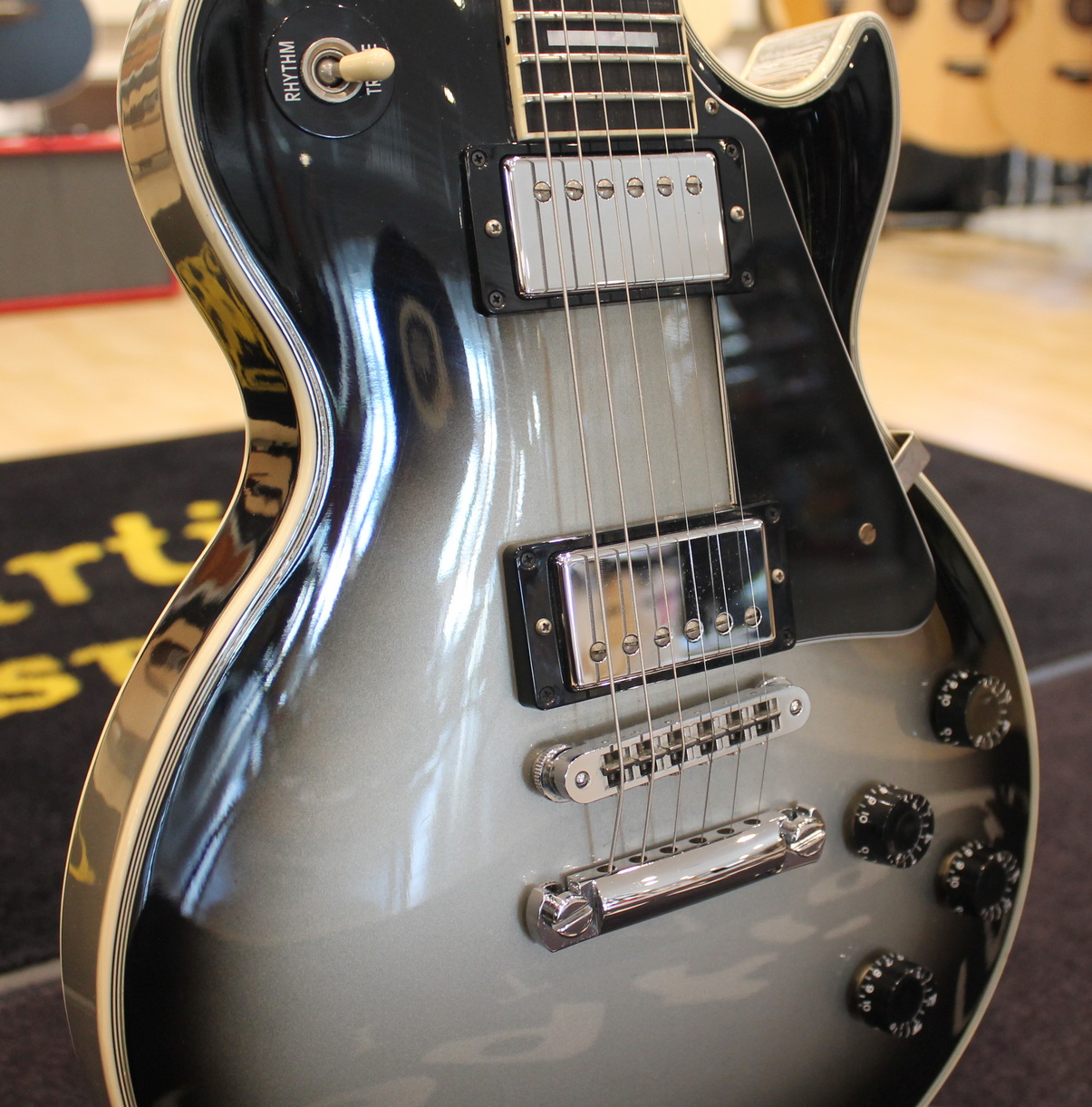 Gibson Les Paul Custom Silverburst USATO cod. 65422 - immagine 3