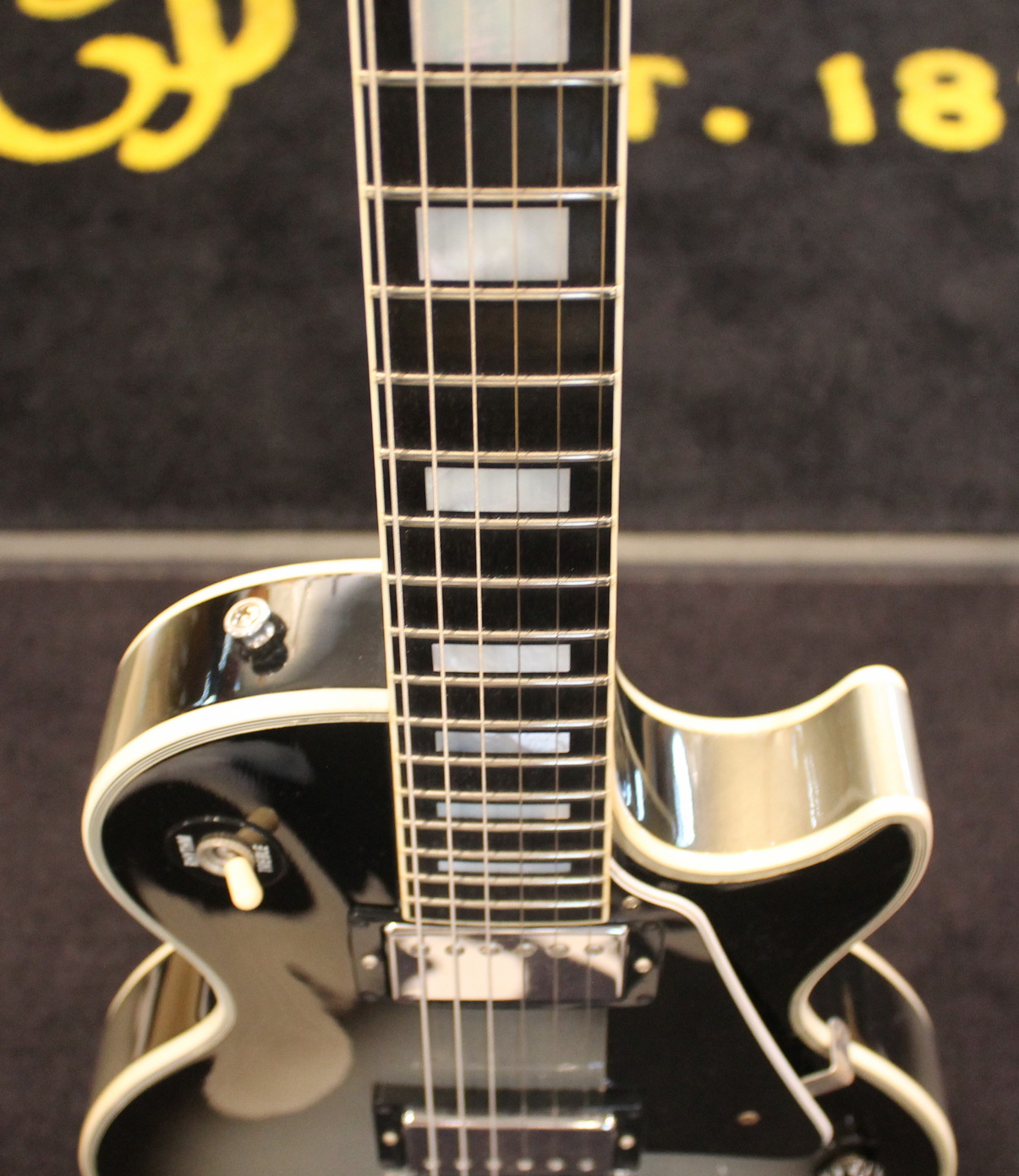 Gibson Les Paul Custom Silverburst USATO cod. 65422 - immagine 5