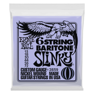 Ernie Ball 2839 6-String Baritone Slinky
