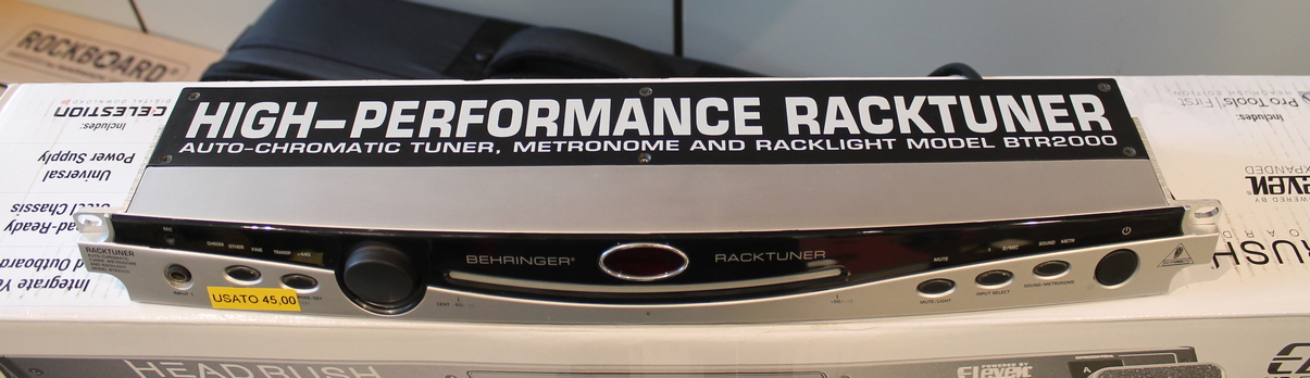 Behringer BTR2000 Rack Tuner USATO cod. 73522 - immagine 4