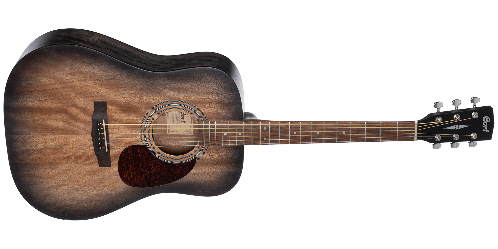 Cort Earth 60M Open Pore Trans Black Burst