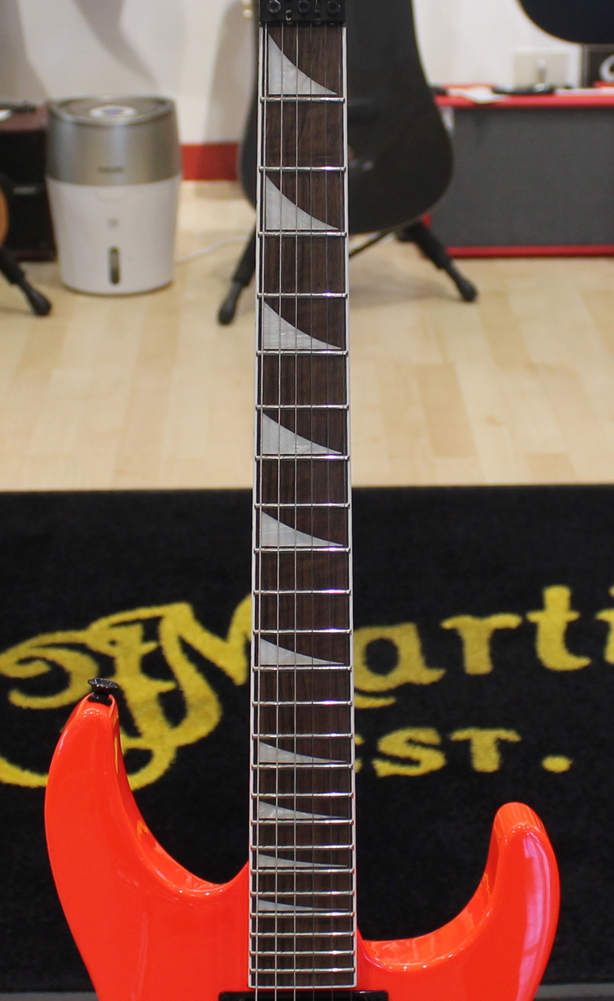 Jackson Soloist SLX Tamo Ash LR Rocket Red USATO cod. 83822 - immagine 6