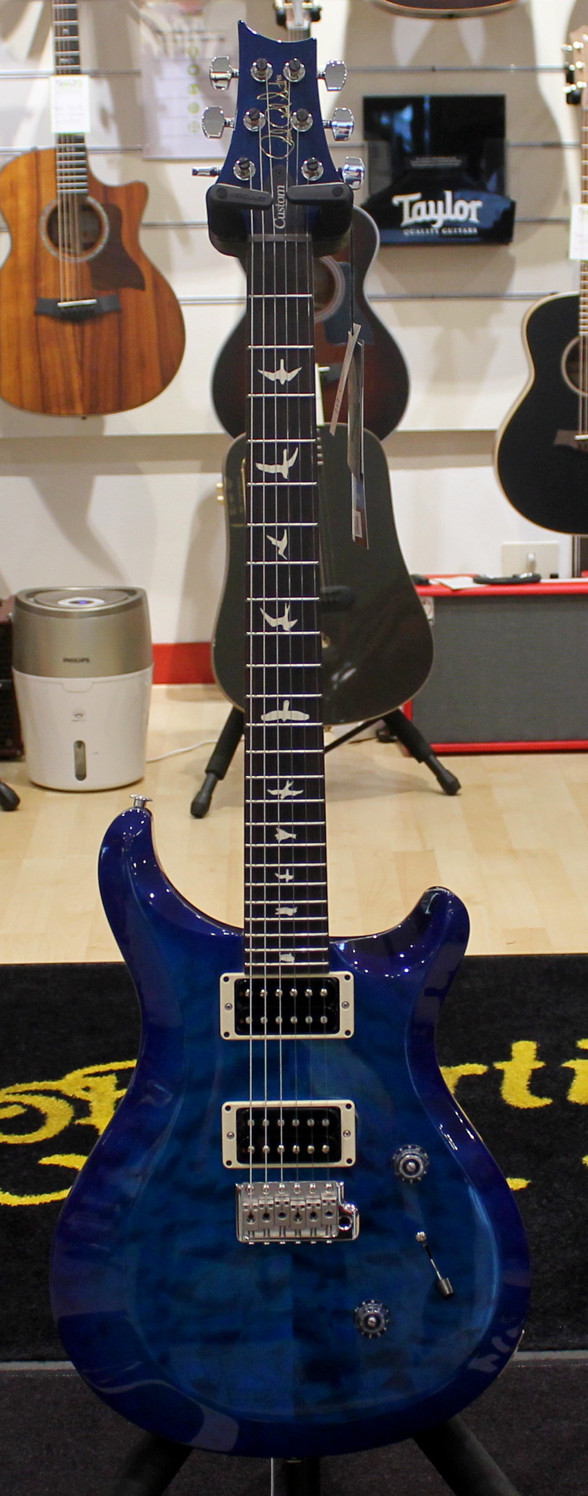 Paul Reed Smith S2 CU24 QUILT Blue Matteo 85/15