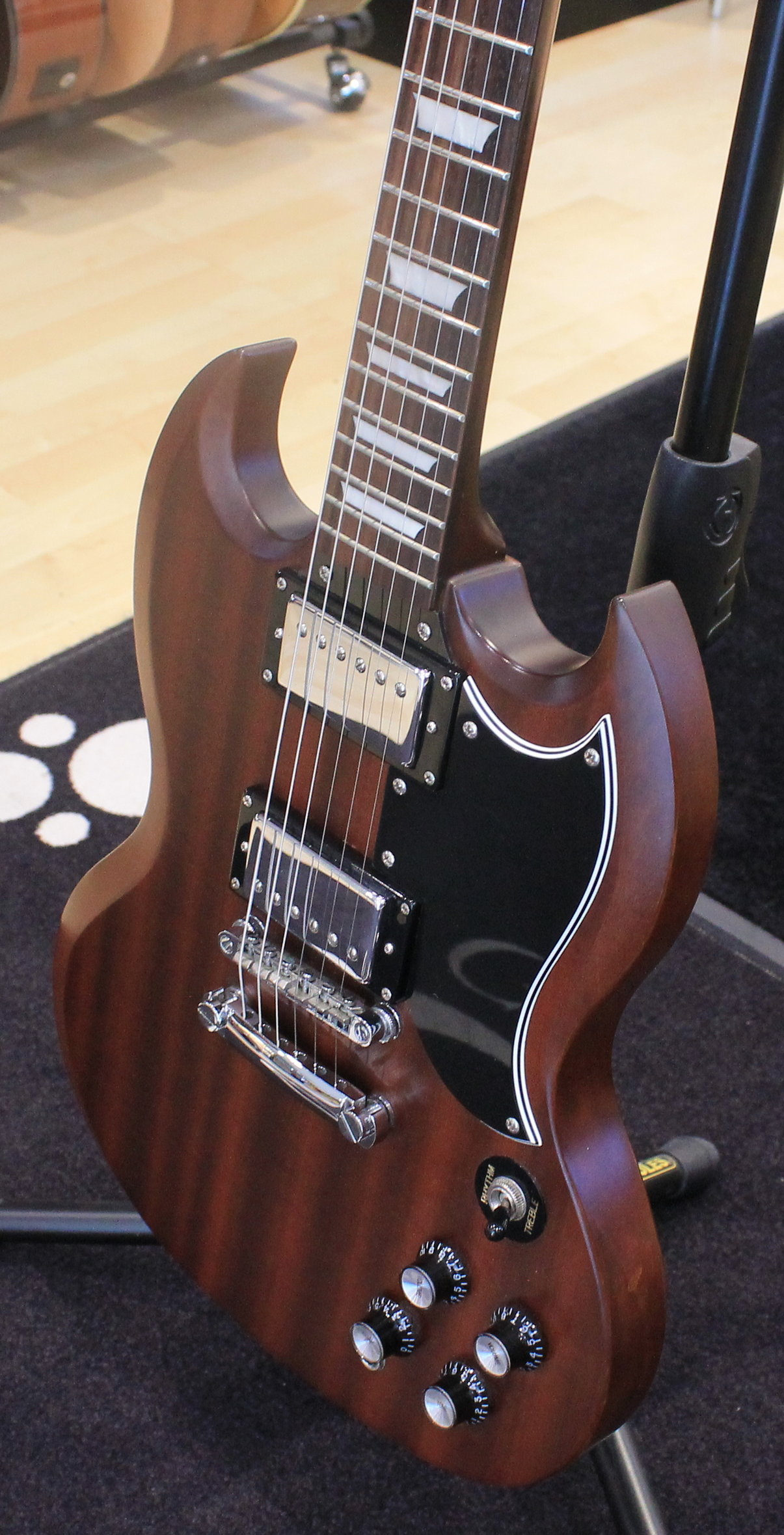 Epiphone SG G-400 Worn Brown USATO cod. 93322 - immagine 3