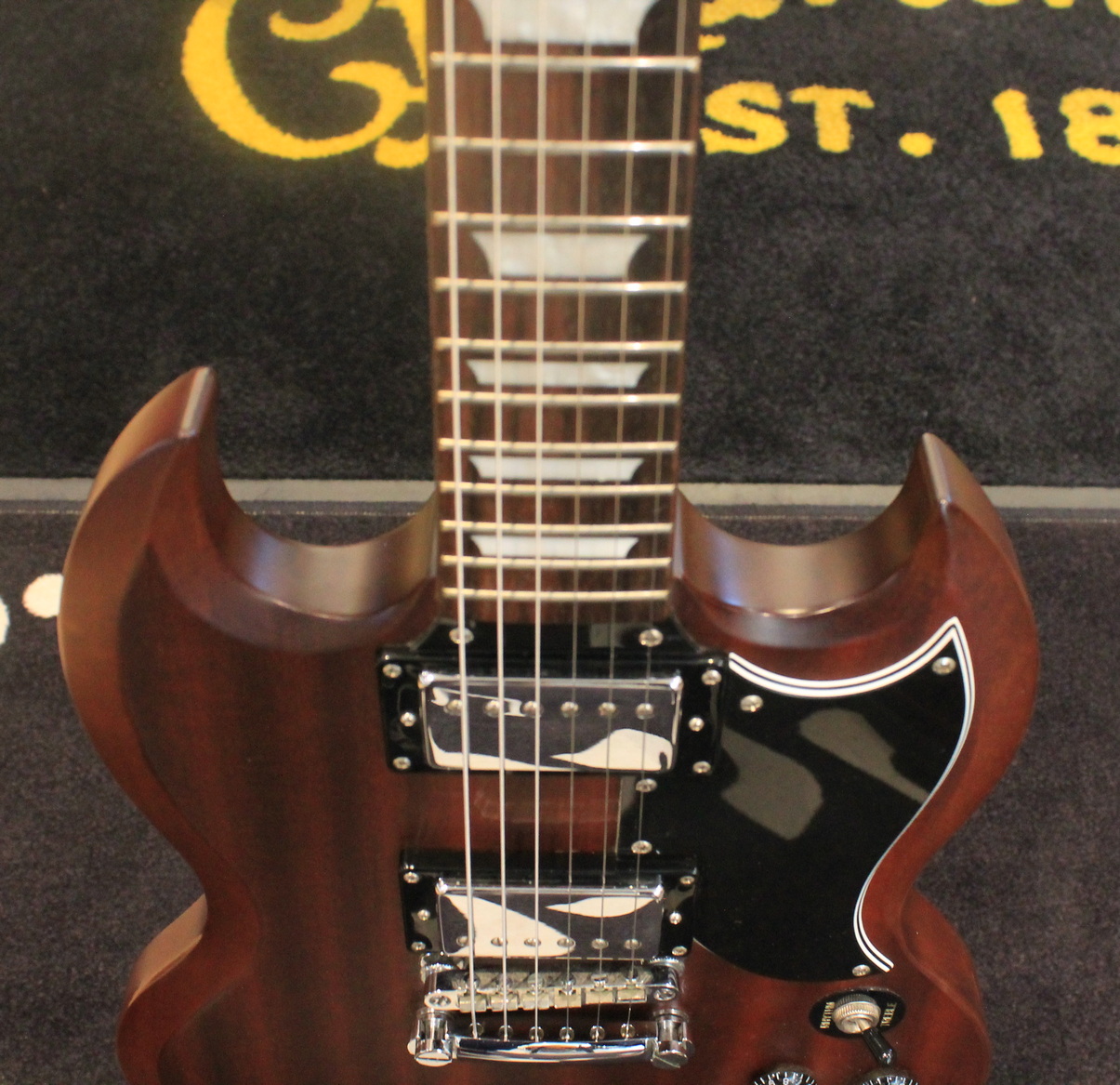 Epiphone SG G-400 Worn Brown USATO cod. 93322 - immagine 4