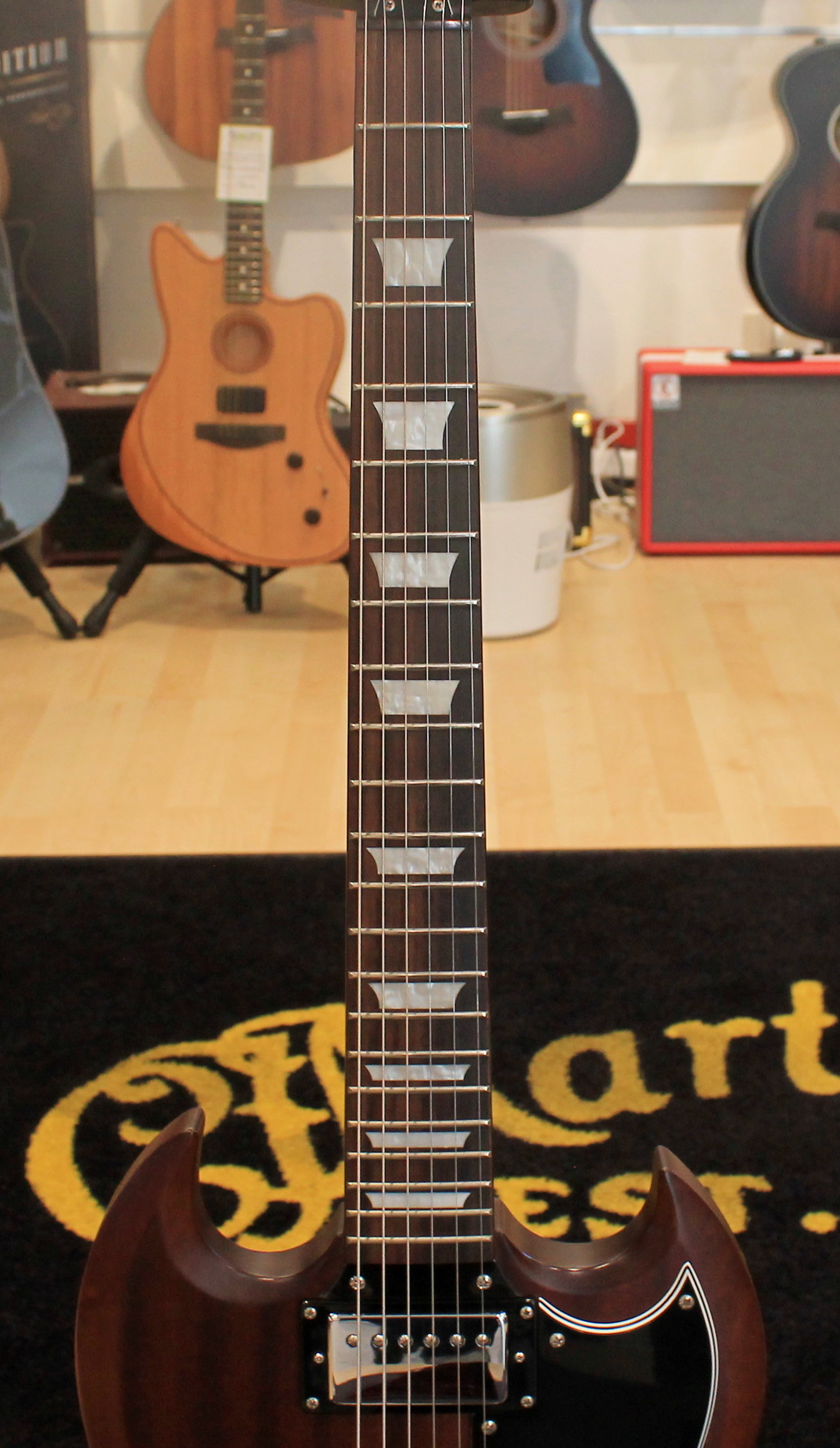 Epiphone SG G-400 Worn Brown USATO cod. 93322 - immagine 5