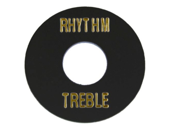 Allparts AP0663-023 Rhythm/Treble Ring Black