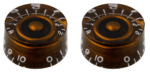 Allparts PK-0130-036 Speed Knobs Chocolate Brown