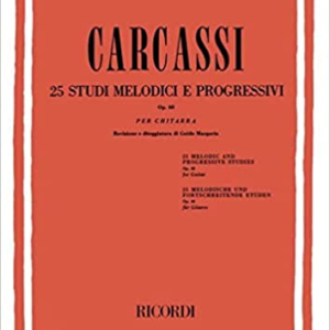 Carcassi 25 Studi Melodici e Progressivi Op.60 ER2735