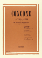 Concone 15 Vocalizzi Op.12 ER1569