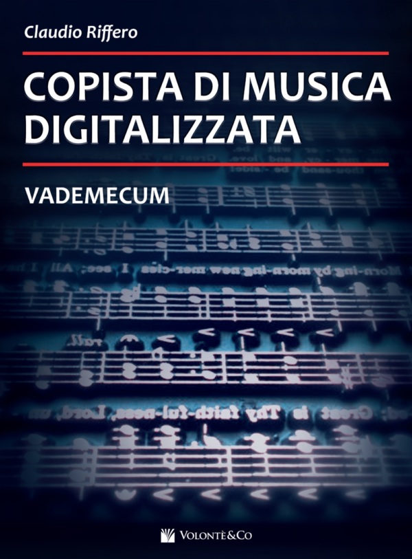 Copista di Musica Digitalizzata Vademecum MB603 Claudio Riffero