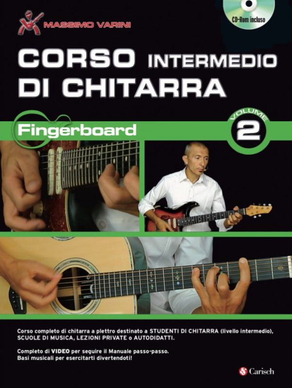 Corso Intermedio Di Chitarra Fingerboard Vol.2 M.Varini +DVD Rom ML3584