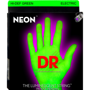 DR NGE-9 Electric Guitar Strings 9/42 Green Neon