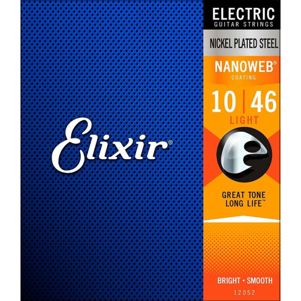 Elixir Bonus Pack Electric Guitar Strings Light 010-046 with ANTI-RUST 16542