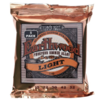 Ernie Ball 3548 Earthwood Phosphor Bronze Alloy 3 pack