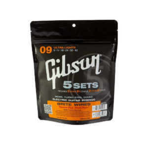 Gibson 5 sets 09-042 Ultra lights Electric Guitar Strings