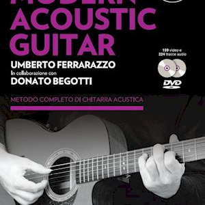 Modern Acoustic Guitar MB595 + DVD U.Ferrarazzo D.Begotti