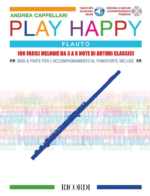 Play Happy Flauto A.Cappellari ER3059 + CD + Tracce MP3